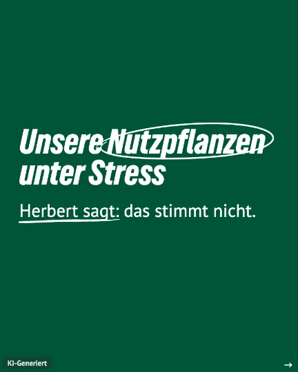 Deutsches Sharepic mit einem handgezeichneten Kreis und einer Unterstreichung